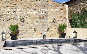 Le mazet Sainte-Jalle, jardin barbecue