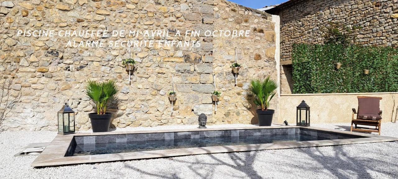 Le mazet Sainte-Jalle, jardin barbecue Extérieur photo